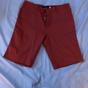 Pumpkin spice orange (red/orange) men shorts